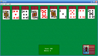 Игра «Паук» из Windows